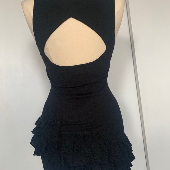 Betsey Johnson Ruffle Sweater Dress! - Picture 6 of 8